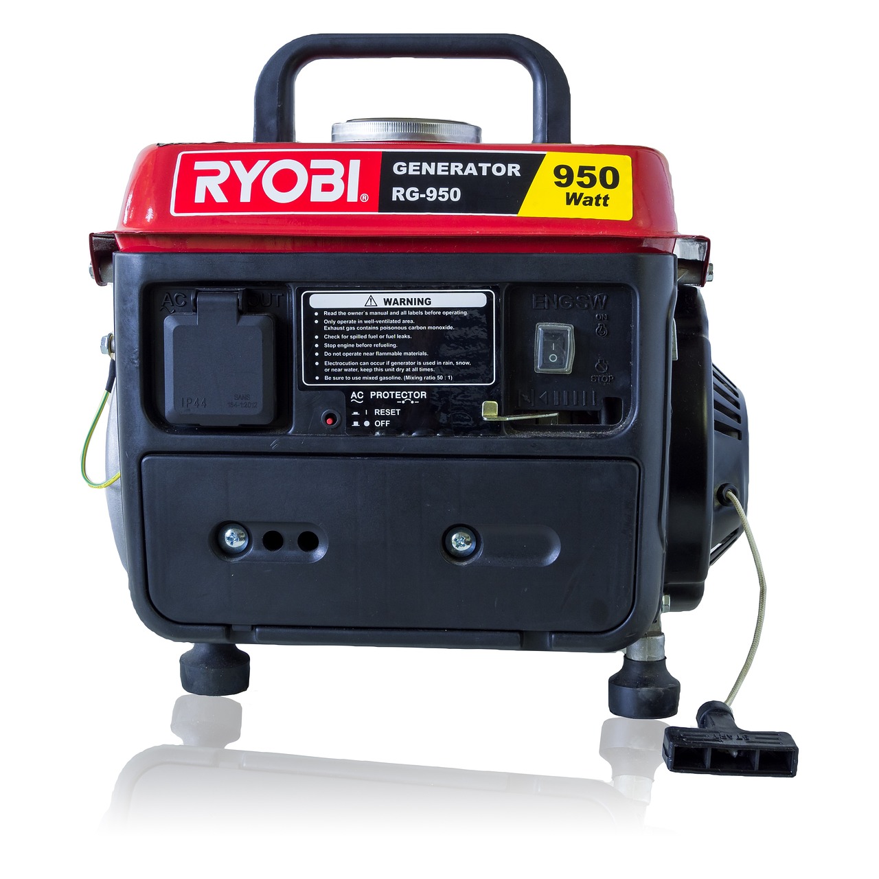 photo of ryobi portable electricity generator