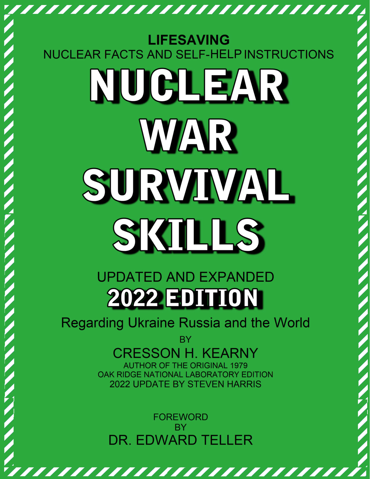 nuclear war survival skills revised 2022 edition book cover image - steven harris cresson kearny