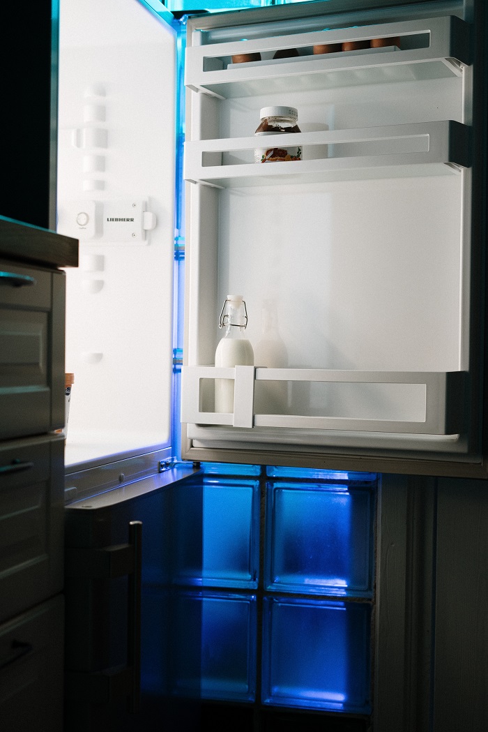 image of empty refrigerator
